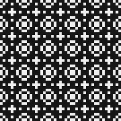 Abstract Cross Pattern Dots Logo generative computational art illustration