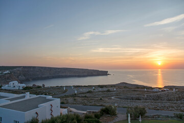 Fototapeta premium A beautiful sunset in Menorca