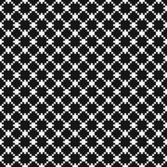 Abstract Cross Pattern Dots Logo generative computational art illustration