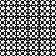 Fototapeta premium Abstract Cross Pattern Dots Logo generative computational art illustration