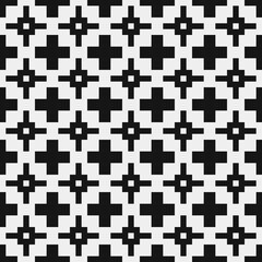 Abstract Cross Pattern Dots Logo generative computational art illustration