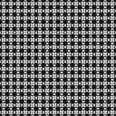Abstract Cross Pattern Dots Logo generative computational art illustration