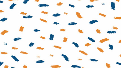 Blue and orange splash pattern watercolor background for textures backgrounds and web banners design