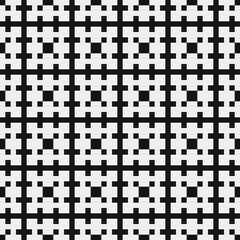 Fototapeta premium Abstract Cross Pattern Dots Logo generative computational art illustration