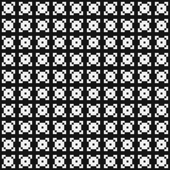 Abstract Cross Pattern Dots Logo generative computational art illustration