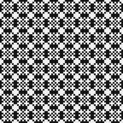 Abstract Cross Pattern Dots Logo generative computational art illustration