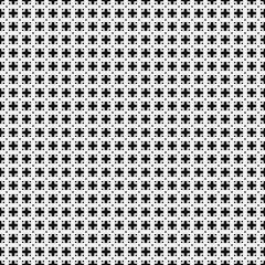 Abstract Cross Pattern Dots Logo generative computational art illustration