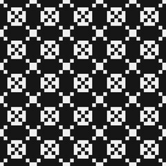 Abstract Cross Pattern Dots Logo generative computational art illustration