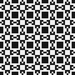 Abstract Cross Pattern Dots Logo generative computational art illustration