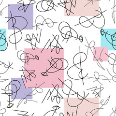 attern with scribble and squears for wrapping, fabric, wallpaper, party decoration. Suitable for decorating Christmas events and New Years celebrations