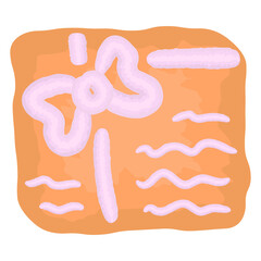 christmas box ginger cookies funny cartoon new year snack