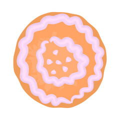 christmas decoration ball ginger cookies funny cartoon new year snack