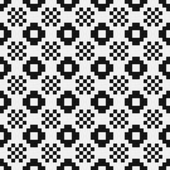 Abstract Cross Pattern Dots Logo generative computational art illustration