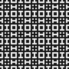 Abstract Cross Pattern Dots Logo generative computational art illustration