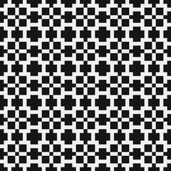 Fototapeta premium Abstract Cross Pattern Dots Logo generative computational art illustration