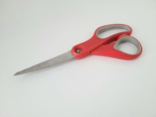 scissors on isolated white background