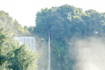Cascata delle Marmore Waterfalls in Umbria Italy , taken in Marche region, italy, , europe