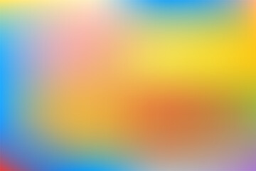 Abstract Gradient Mesh Blurred Background