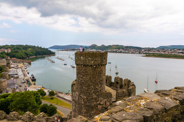 The magnificent medieval fortress still towers over town after 700 years - Conwy Castle