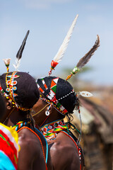 Samburu people, Samburu National Park, Kenya, Africa