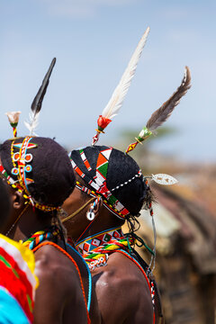 Samburu people, Samburu National Park, Kenya, Africa
