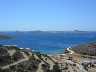 Exploring the beaches, landscapes and old charming towns of the islands of Kalymnos, Leros, Lipsi and Patmos in the Mediterranean Sea, Greece