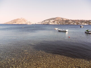 Island hopping between the beautiful beaches and mountains of Kalymnos, Leros and Lipsi in the...
