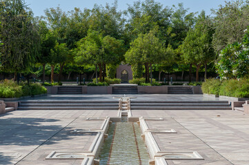 The Gardens in Sultan Qaboos Grand Mosque, Muscat, Oman