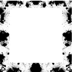 Vector Seamless Pattern . Texture with Grunge Elements . 