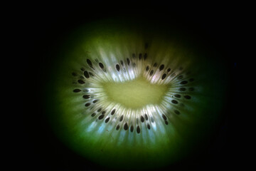 slice of kiwi