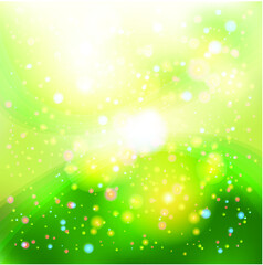 Fototapeta premium Spring Color Background . green Poster . vector