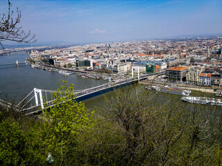 Fototapeta premium view of the city budapest