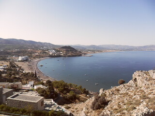 Island hopping between the Greek islands of Samos, Patmos, Lipsi, Leros, Kalymnos, Kos and Rhodes...