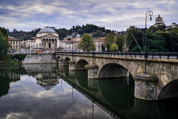 Fototapeta premium Gran madre di Dio, Torino