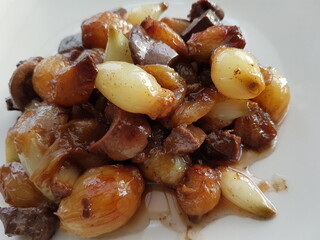 offals kidney, hearth, liver, spleen