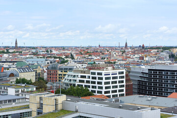 タワーから見るヨーロッパの街