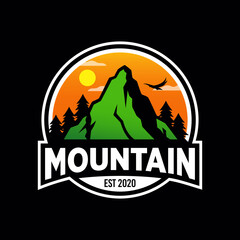Mountain Adventure Logo Design