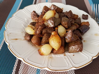 offals kidney, hearth, liver, spleen