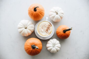 pumpkin latte fall