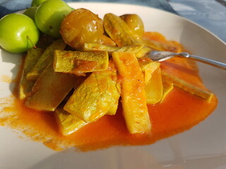 zuchinni with plum a sephardic jews cuisine