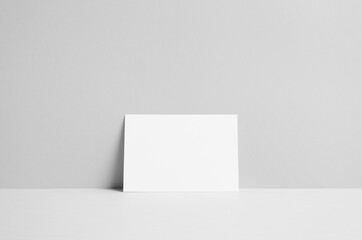 A6 Flyer / Postcard / Invitation Mock-Up - Wall Background