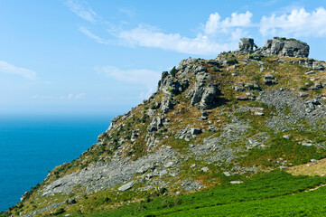 Valley of the Rocks, Exmoor, Lynton, Devon