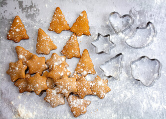 How to make Christmas cookies at home. Instruction manual. Step 5. cookies are ready, eat....