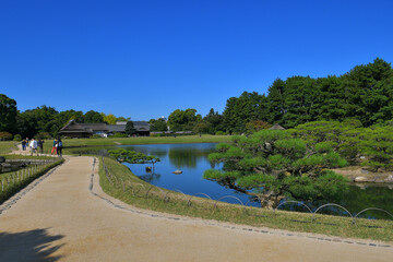 Fototapeta na wymiar Jardin japonais de Koraku-en