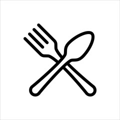 Fork & Spoon Restaurant Icon