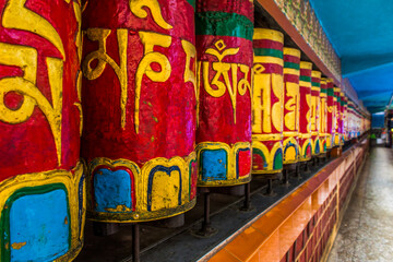 The monastery in Dharamshala, Himachal - obrazy, fototapety, plakaty