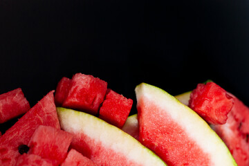 Watermelon slices in the lower half of the screen. The upper one is free.