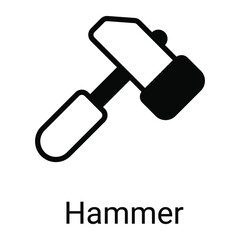 hammer vector icon