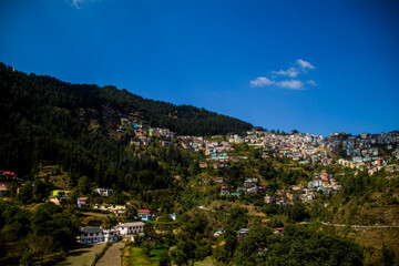 Fototapeta na wymiar Sanjauli, the soul of Shimla