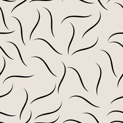 Vector seamless pattern. Modern stylish abstract texture. Repeating geometric tiles from striped elements